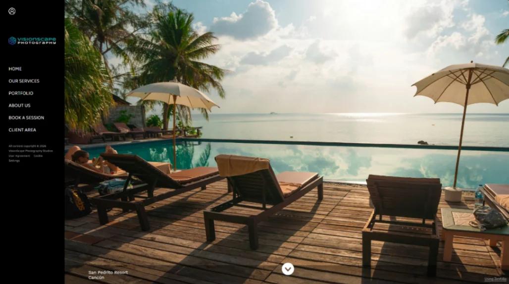 Real Estate Photography website template