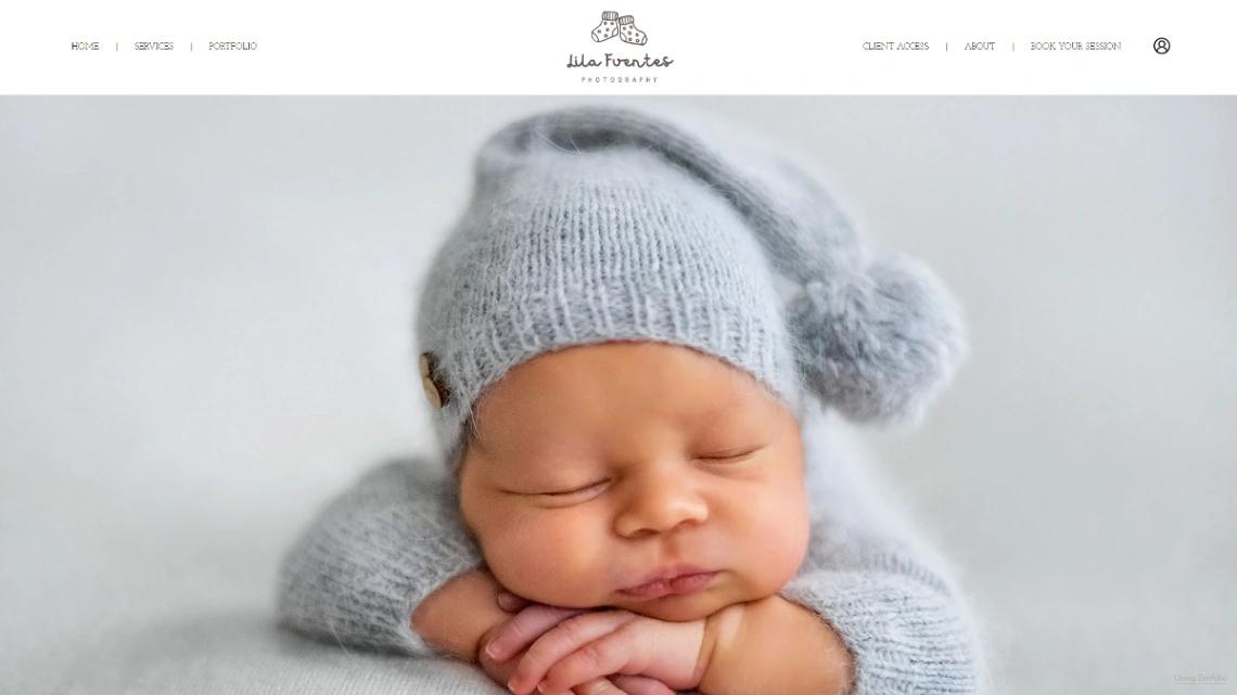 Family Photographer website template