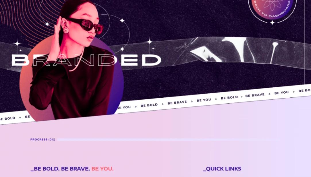Brand Building Mastery website template