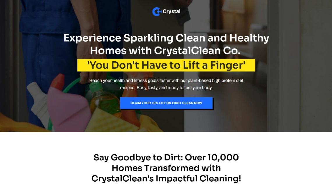Commercial Cleaning website template