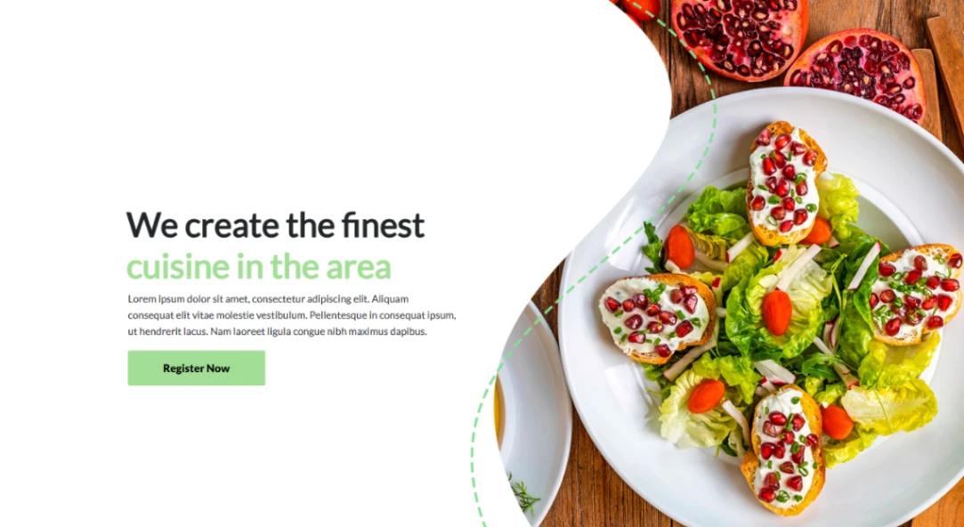 Fresh Cuisine website template