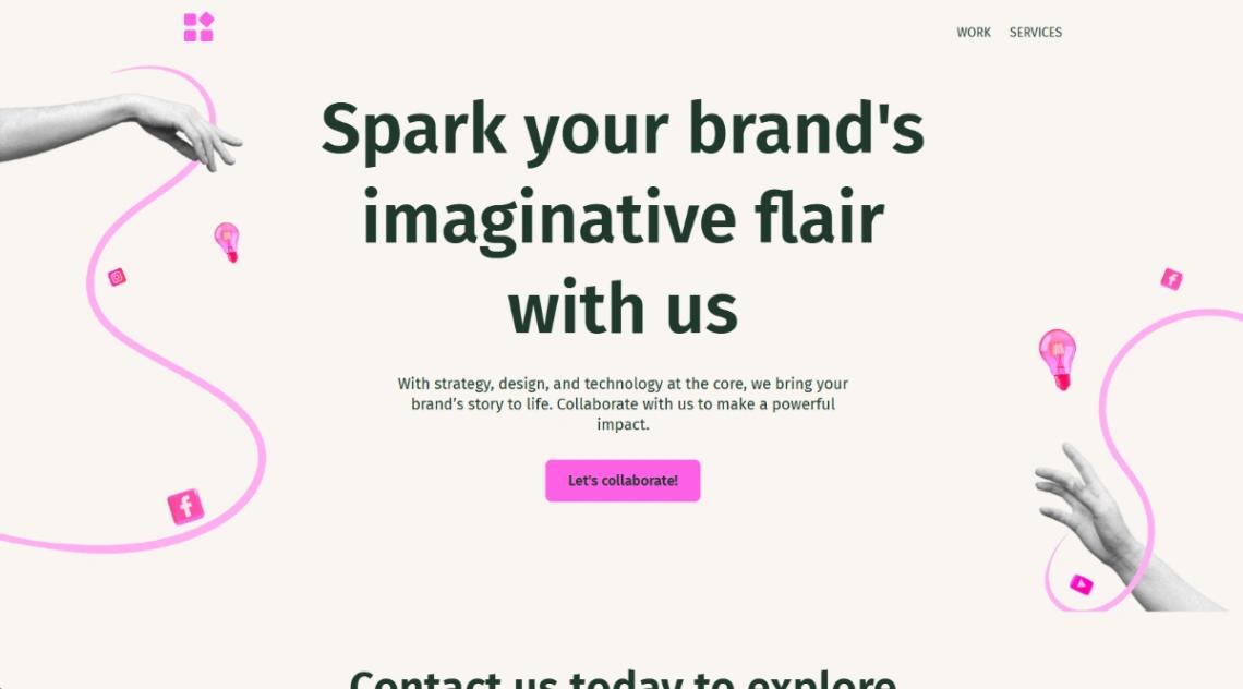 SMM Agency website template