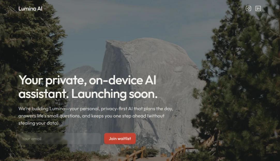 Coming Soon Page website template