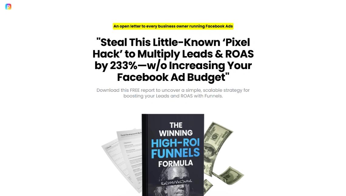 Strategy Call Booking Funnel website template