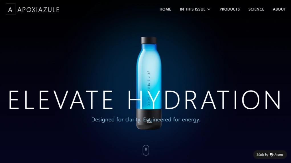 Premium Beverage website template