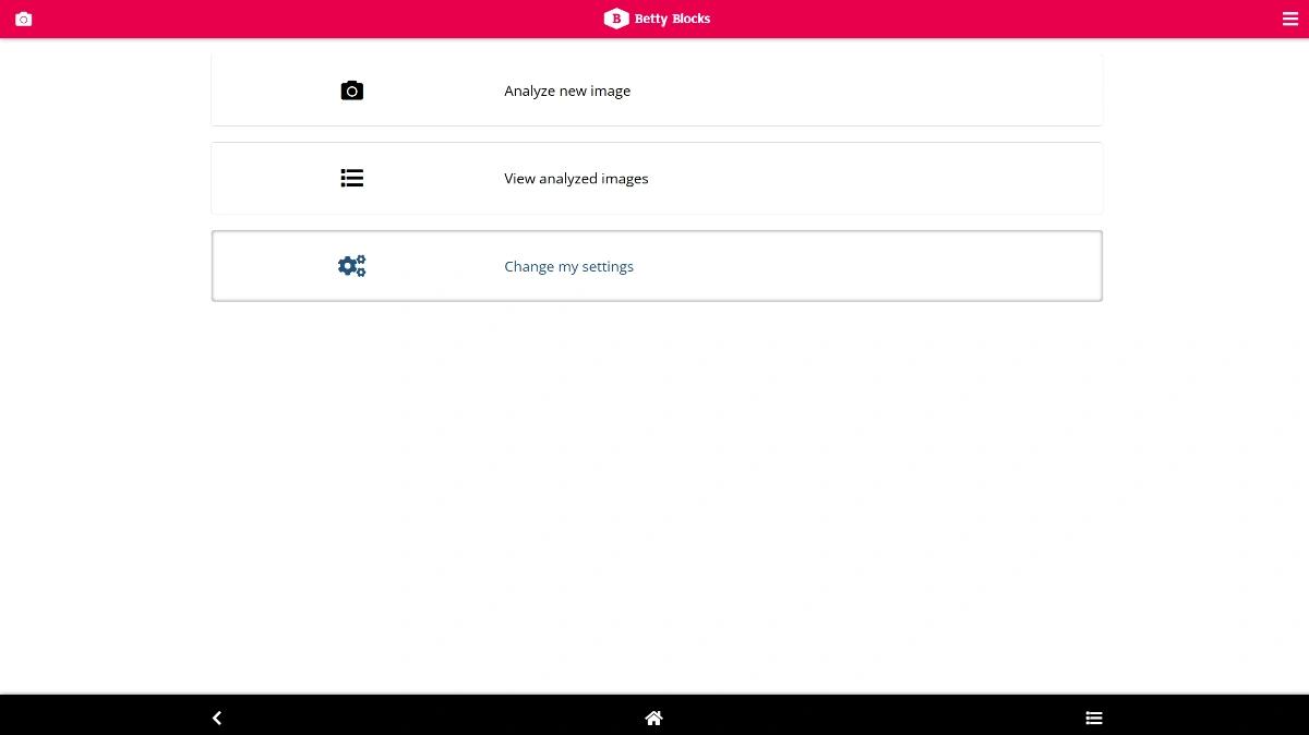 Face Recognition Mobile App mobile app design template