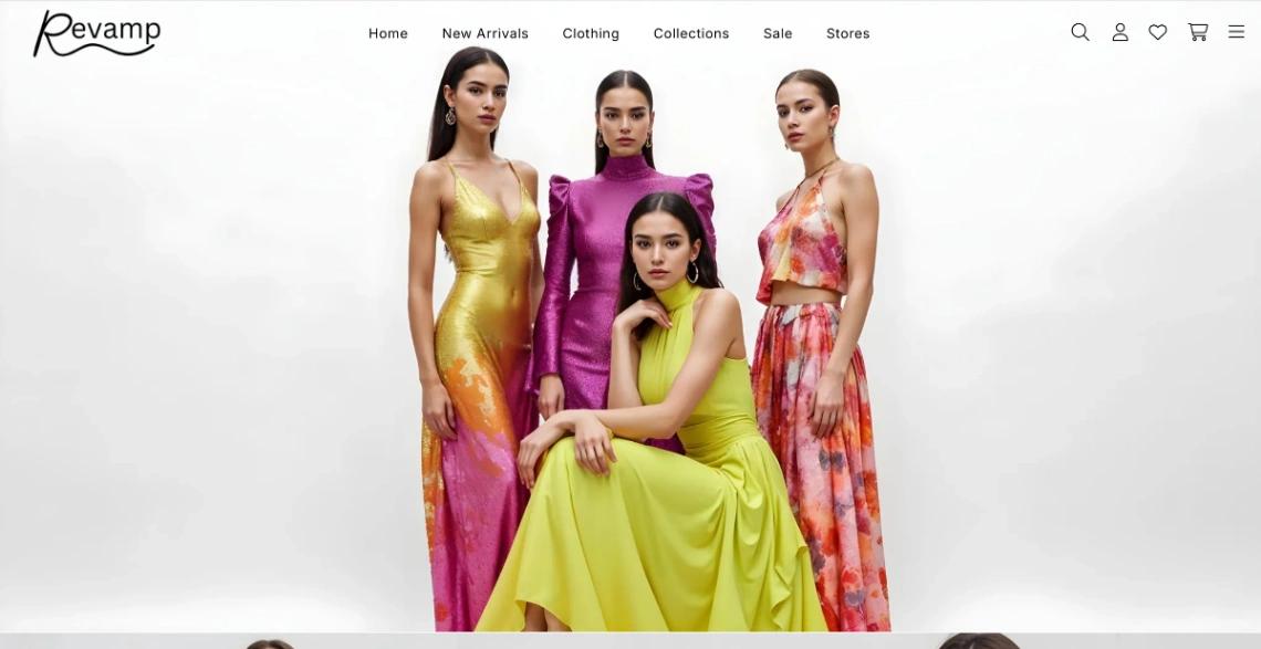Fashion Store website template