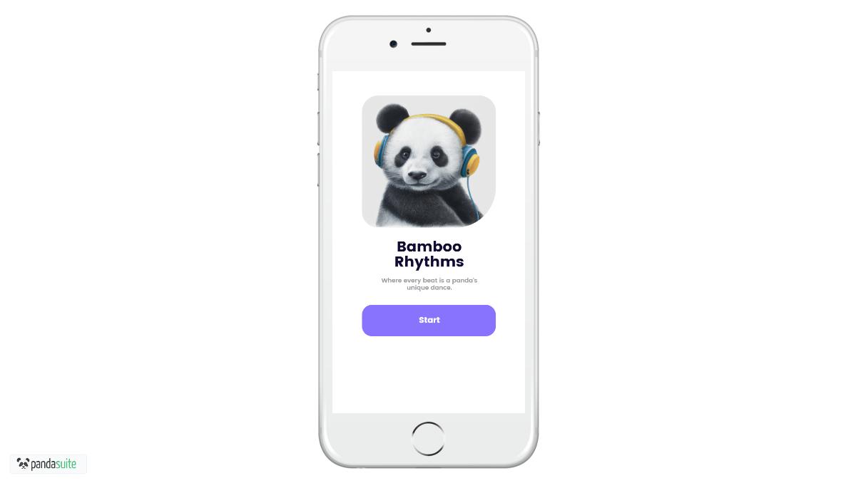 Music Playlist App mobile app design template