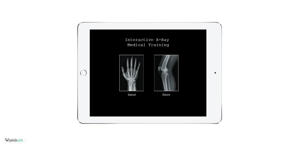 X-Ray Training web application template